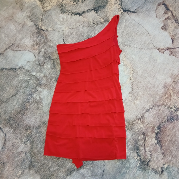 Ruby Rox Vibrant Red Dress - Picture 3 of 3